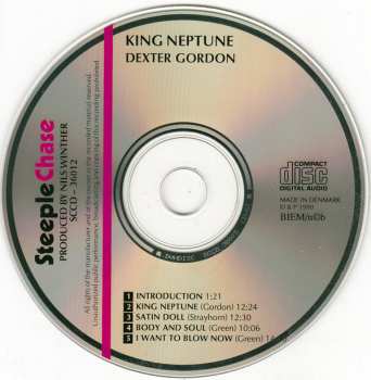 CD Dexter Gordon Quartet: King Neptune 332543