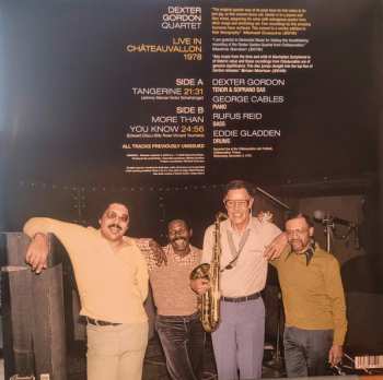 LP Dexter Gordon Quartet: Live In Châteauvallon 1978 LTD 304944