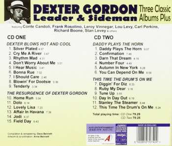 2CD Dexter Gordon: Three Classic Albums Plus (Leader & Sideman) 430133
