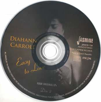 2CD Diahann Carroll: Easy To Love 370087
