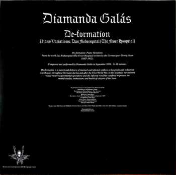 LP Diamanda Galás: De-formation: Piano Variations LTD 152560