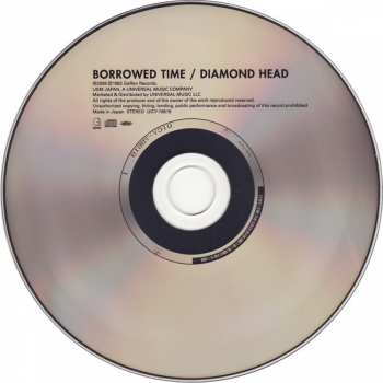 CD Diamond Head: Borrowed Time = 偽りの時 LTD 5645