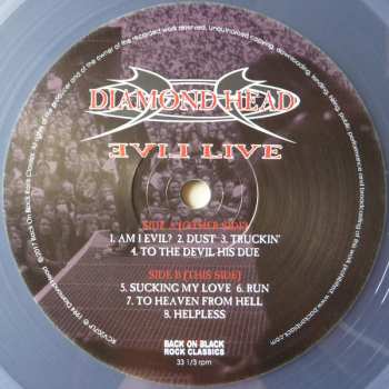2LP Diamond Head: Evil Live LTD | CLR 78275