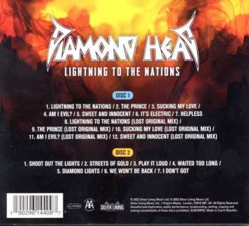 2CD Diamond Head: Lightning To The Nations 412135