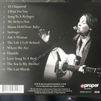 CD Diana Jones: Song To A Refugee 92923