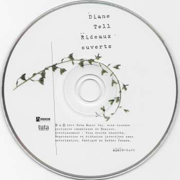 CD Diane Tell: Rideaux Ouverts