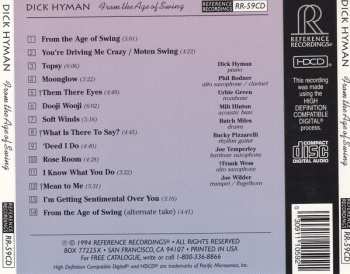 CD Dick Hyman: From The Age Of Swing 329111