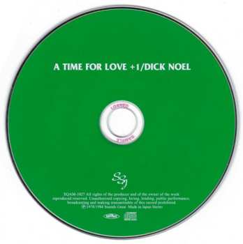 CD Dick Noel: A Time For Love +1