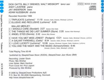 CD Dick Oatts: Jam Session, Vol. 18 281698
