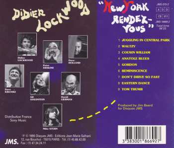 CD Didier Lockwood: New York Rendez-Vous 376991