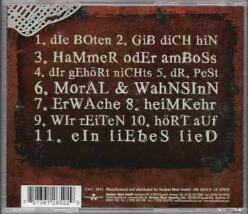 CD Die Apokalyptischen Reiter: Moral & Wahnsinn 24144