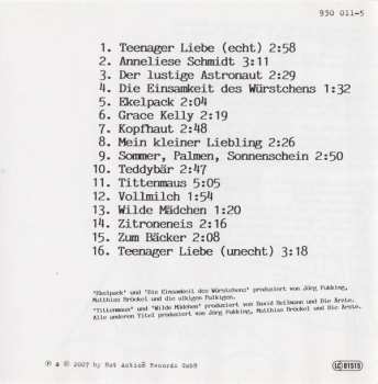 CD Die Ärzte: Die Ärzte Früher! (1982-'83) Der Ausverkauf* Geht Weiter! 122010