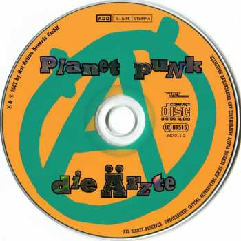 CD Die Ärzte: Planet Punk DIGI 122938