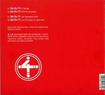 CD Die Fantastischen Vier: Die Da (2022 Re-Recording) 454845