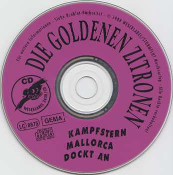 CD Die Goldenen Zitronen: Kampfstern Mallorca Dockt An 363695