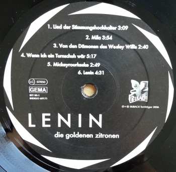 LP Die Goldenen Zitronen: Lenin 149294