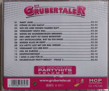 CD Die Grubertaler: Die Grössten Partyhits Volume III 395008
