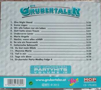 CD Die Grubertaler: Die Grössten Partyhits Volume IV 194405