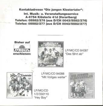 CD Die Jungen Klostertaler: An A Wunder Hob I G'laubt