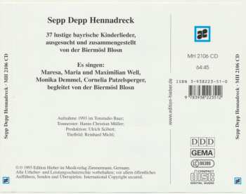 CD Die Kinder Der Biermösl Blosn: Sepp Depp Hennadreck 478111
