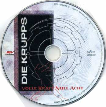 CD Die Krupps: Volle Kraft Null Acht 39193