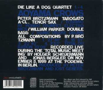 CD Die Like A Dog Quartet: Aoyama Crows 231225