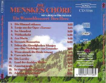 CD Die Menskes-Chöre: Ein Wunschkonzert Fürs Herz 509452