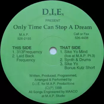 Die!: Only Time Can Stop A Dream