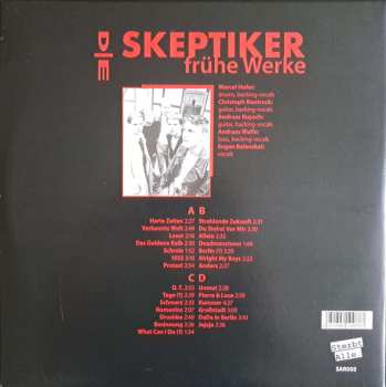 2LP Die Skeptiker: Frühe Werke CLR | LTD 527900