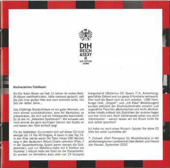 2CD Die Toten Hosen: Reich & Sexy II (Die Fetten Jahre - Ihre Allergrößten Erfolge) 251509
