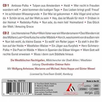 2CD Die Westfälischen Nachtigallen: Die Fröhlichen Lieder Der Heimat 294769