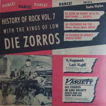 Album Die Zorros: History Of Rock Vol. 7