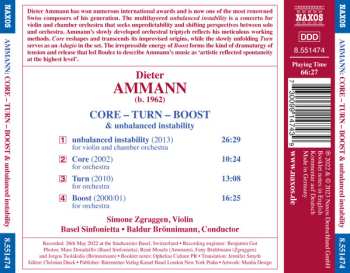 CD Dieter Ammann: Core – Turn – Boost & Unbalanced Instability 449291