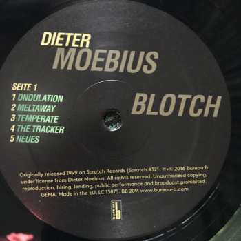 LP Dieter Moebius: Blotch 349995