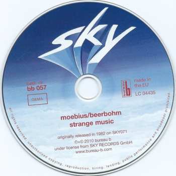 CD Dieter Moebius: Strange Music 496360