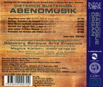 CD Dieterich Buxtehude: Abendmusik 188879