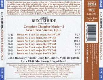 CD Dieterich Buxtehude: Complete Chamber Music Vol. 2 : Seven Trio Sonatas, Op 2 349960