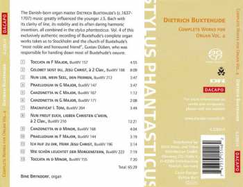 SACD Dieterich Buxtehude: Complete Works For Organ Vol. 4 314603