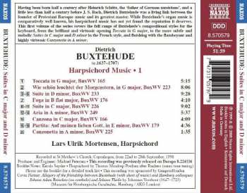 CD Dieterich Buxtehude: Suites In C Major And D Minor Wie Schon Leuchtet Der Morgenstern (a.k.a. Harpsichord Music Vol.1) 316313