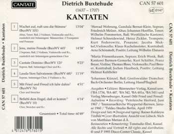 CD Dieterich Buxtehude: Kantaten 194492