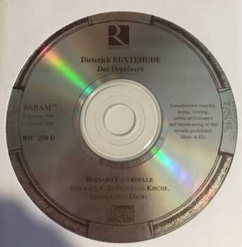 5CD Dieterich Buxtehude: L'Oeuvre d'Orgue, Das Orgelwerke, Organ Works 331626