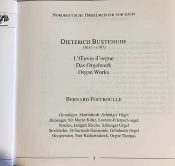 5CD Dieterich Buxtehude: L'Oeuvre d'Orgue, Das Orgelwerke, Organ Works 331626