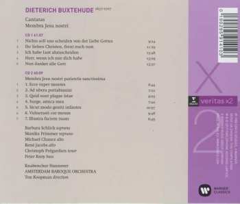 2CD Dieterich Buxtehude: Membra Jesu Nostri / Cantatas 47964