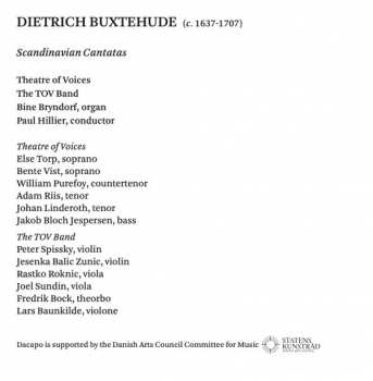 SACD Dieterich Buxtehude: Scandinavian Cantatas 187868
