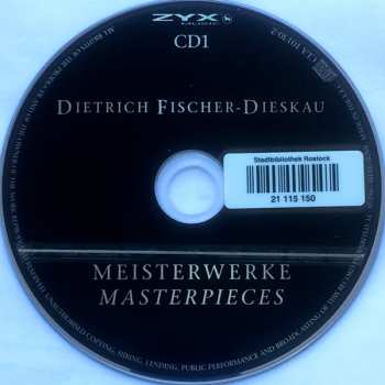 2CD Dietrich Fischer-Dieskau: Meisterwerke / Masterpieces 274070