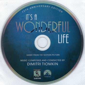 CD Dimitri Tiomkin: It's A Wonderful Life -  Music From The Motion Picture - 75th Anniversary Edition LTD 309442