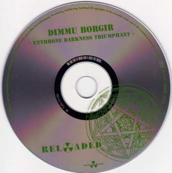 CD Dimmu Borgir: Enthrone Darkness Triumphant 11345