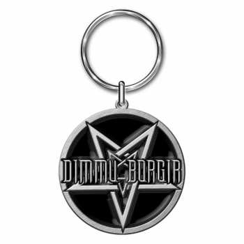 Merch Dimmu Borgir: Klíčenka Pentagram 