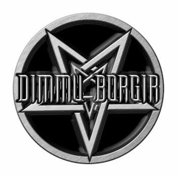 Merch Dimmu Borgir: Placka Pentagram Ocel