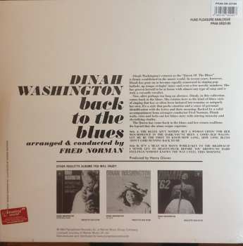LP Dinah Washington: Back To The Blues (The Blues Ain't Nothin' But A Woman Cryin' For Her Man) 411378
